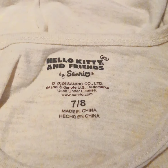 Hello Kitty Tshirt & Cat & Jack Leggins Size 8🔥5$ If You Get Bundle🔥 - Picture 4 of 6